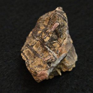 Samarskite-(y) Crystals in Matrix North Carolina USA
