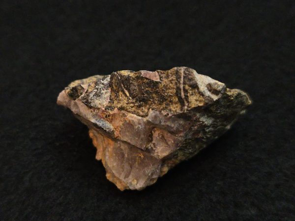 Samarskite-(y) Crystals in Matrix  North Carolina USA - Image 3