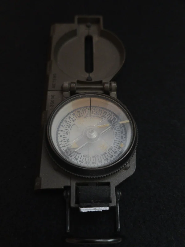 Waltham Lensatic Compass - U.S. Military Vietnam War Era, Ra-226 (Missing Sightglass) - Image 4