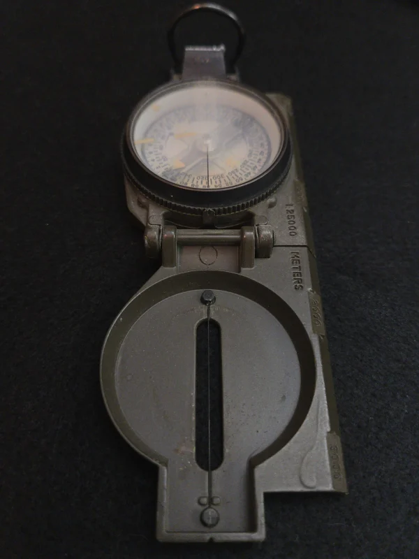 Waltham Lensatic Compass - U.S. Military Vietnam War Era, Ra-226 (Missing Sightglass) - Image 6