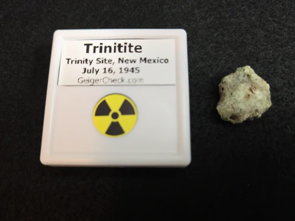 Trinitite (Atomic Bomb Glass), 1 Gram - Trinity Site, New Mexico, July 16, 1945 - Image 8