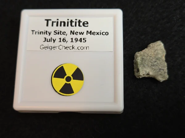 Trinitite (Atomic Bomb Glass), 970mg - Trinity Site, New Mexico, July 16, 1945 - Image 5