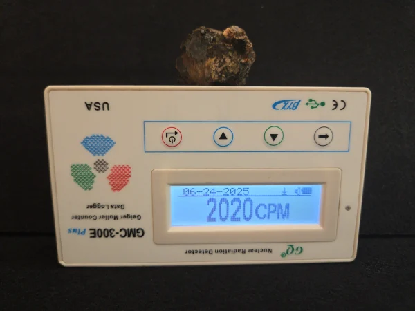 Fergusonite-(Y) Crystals in Matrix – J.G. Gole Quarry, Ontario, Canada -37 Grams - Image 6