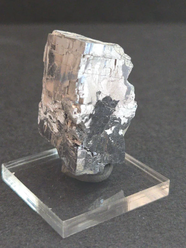 Galena Crystal,  AKA  Lead Glance - Lead Ore - Periodic Table Element Source - Image 4