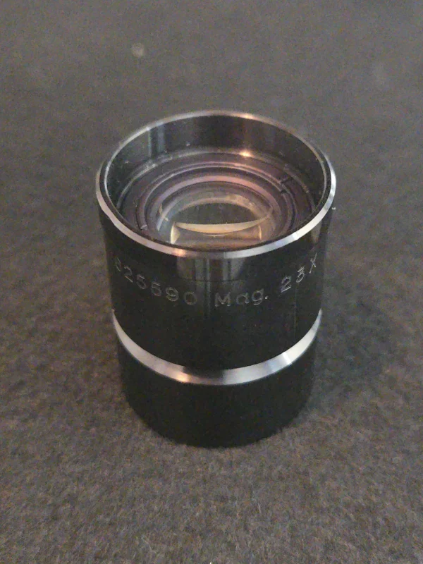 Thoriated Glass Vintage Microfiche Lens ~ Thorium-232 Source