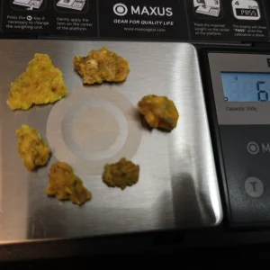 7 Piece Autunite Lot ~ Fluorescent Uranium Ore