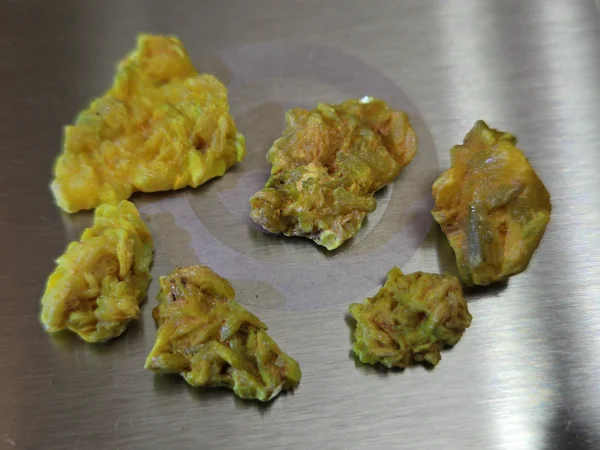 6 Piece Autunite Lot  ~ Fluorescent Uranium Ore - Image 2