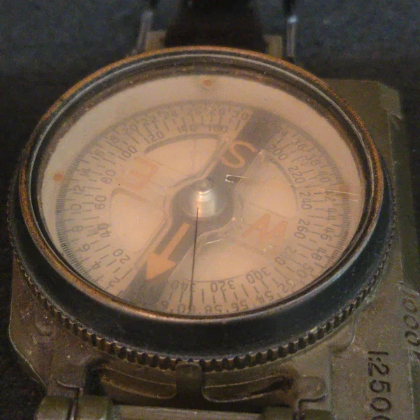 Super-Hot Waltham Lensatic Compass - U.S. Military Vietnam War Era, Ra-226 - Image 10