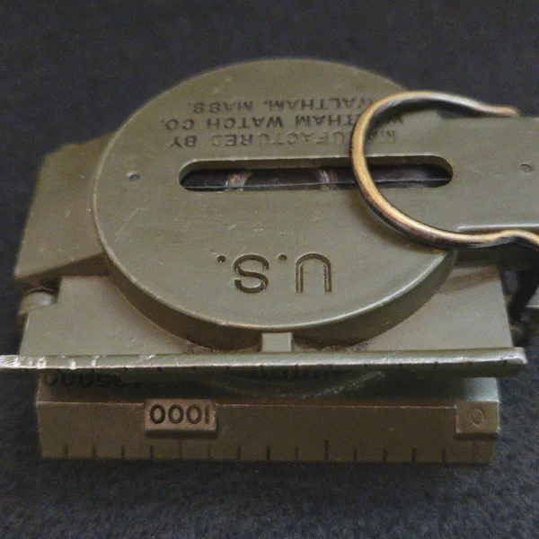 Super-Hot Waltham Lensatic Compass - U.S. Military Vietnam War Era, Ra-226 - Image 11