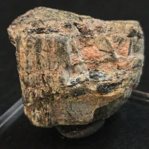 Samarskite-(y) Crystals in Matrix North Carolina USA