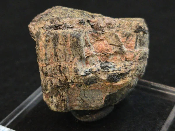 Samarskite-(y) Crystals in Matrix North Carolina USA