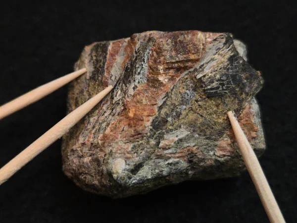 Fergusonite-(y) Crystals in Matrix  North Carolina USA - Image 5