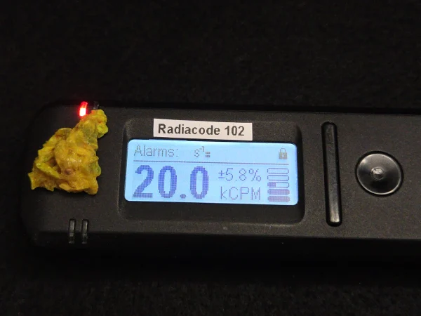 Autunite Crystal in Perky Box, 5 Grams – Fluorescent Uranium Ore - Image 12
