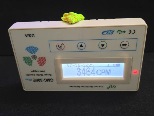 Autunite Crystal in Perky Box, 2.5 Grams – Fluorescent Uranium Ore - Image 6