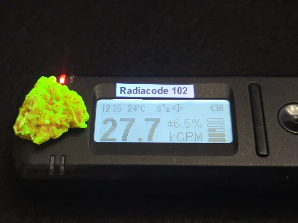 Autunite Crystal in Perky Box, 2.5 Grams – Fluorescent Uranium Ore - Image 7