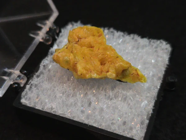 Autunite Crystal in Perky Box, 2.25 Grams – Fluorescent Uranium Ore - Image 2