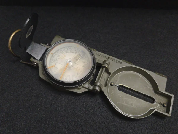 Super-Hot Waltham Lensatic Compass - U.S. Military Vietnam War Era, Ra-226