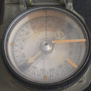 Super-Hot Waltham Lensatic Compass - U.S. Military Vietnam War Era, Ra-226