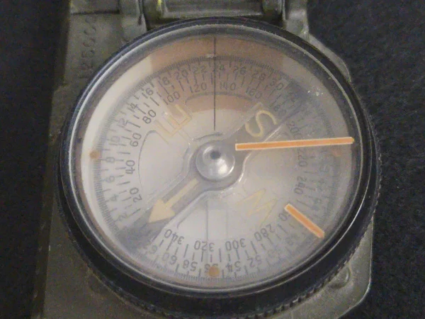 Super-Hot Waltham Lensatic Compass - U.S. Military Vietnam War Era, Ra-226
