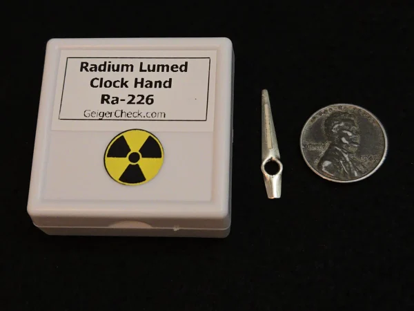 Radium-Lumed Clock Hand, Ra-226 Source - Image 9