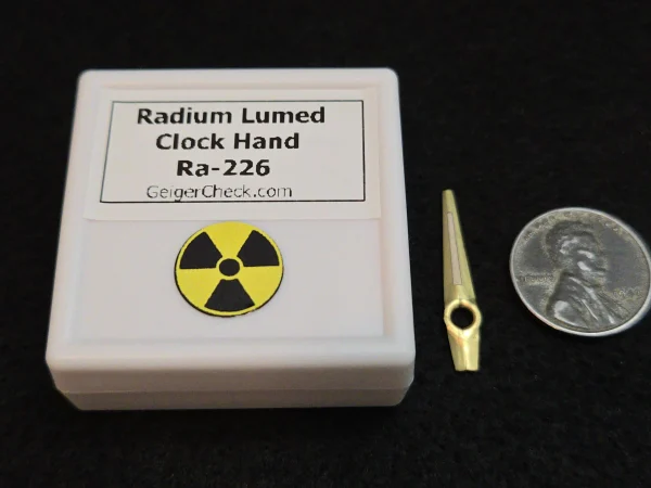 Radium-Lumed Clock Hand, Ra-226 Source - Image 8