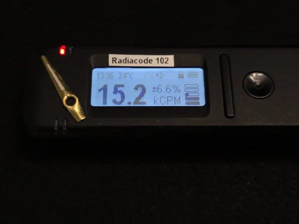 Radium-Lumed Clock Hand, Ra-226 Source