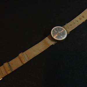 WWII Vintage Waltham Watch Co. U.S. Navy Pilot Wrist Compass – Stock No. R88-C-890