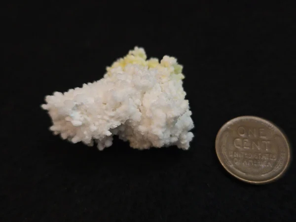 Boltwoodite on Gypsum - China - Image 7