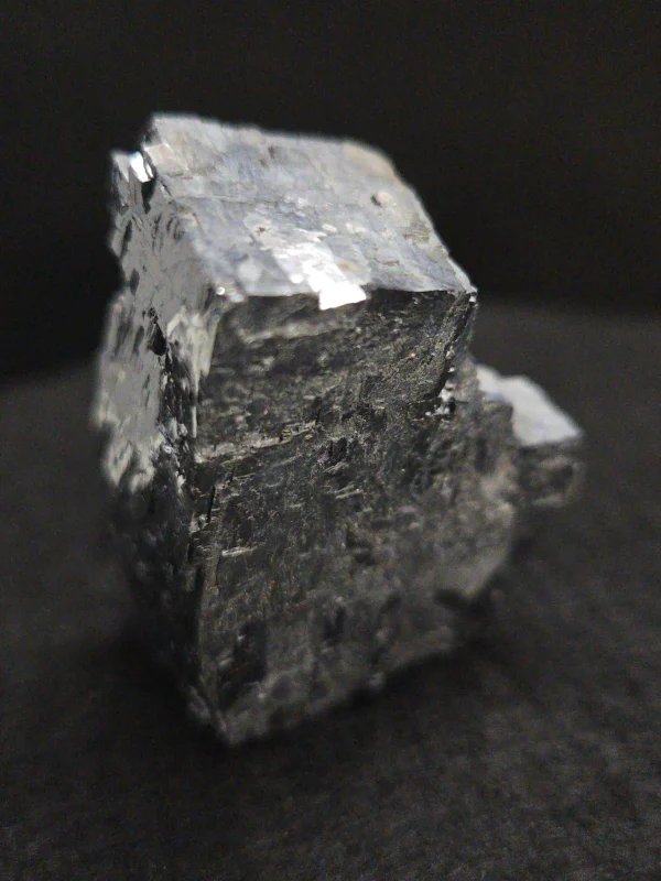 Galena Crystal,  AKA  Lead Glance - Lead Ore - Periodic Table Element Source - Image 4
