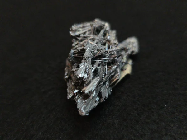 Stibnite Cluster, Antimony Ore Lengshuijiang mine, Hunan Province, China