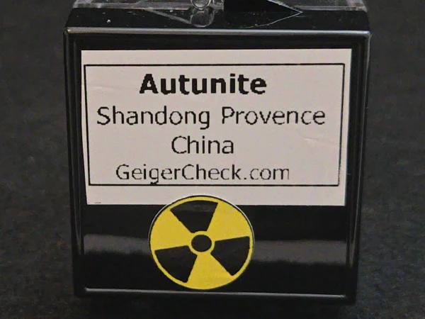 Autunite Crystal in Perky Box, 4 Grams – Fluorescent Uranium Ore - Image 10