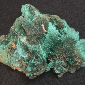 Acicular Malachite in/on Matrix - DR Congo