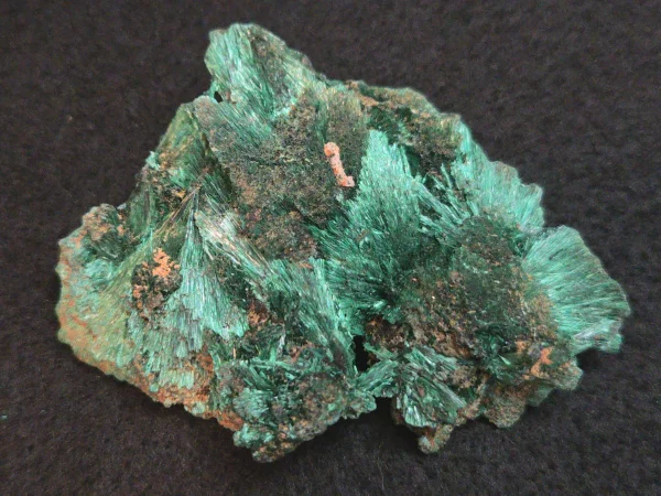 Acicular Malachite in/on Matrix - DR Congo