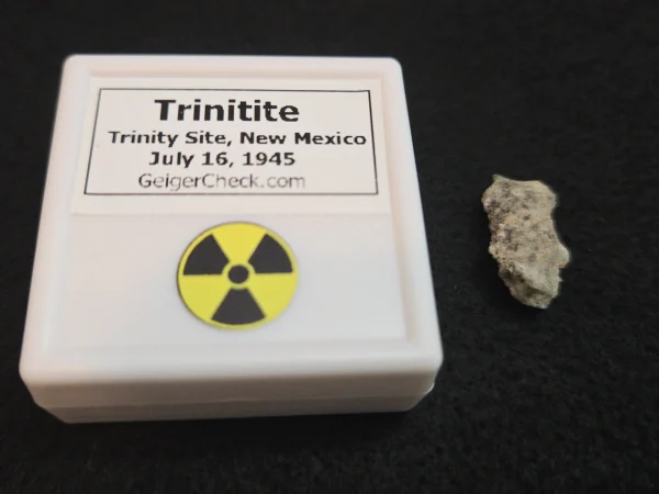 Trinitite (Atomic Bomb Glass), 950mg - Trinity Site, New Mexico, July 16, 1945 - Image 5