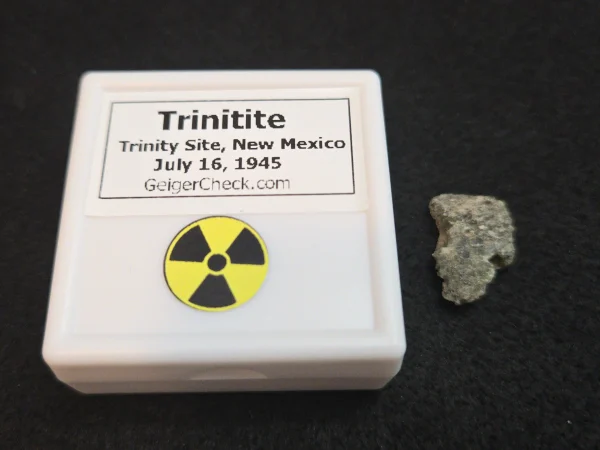 Trinitite (Atomic Bomb Glass), 890 Milligrams - Trinity Site, New Mexico, July 16, 1945 - Image 5
