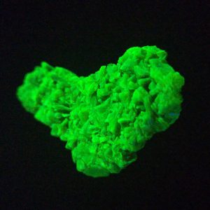 Autunite Crystal - Fluorescent Uranium Ore, 9 Grams