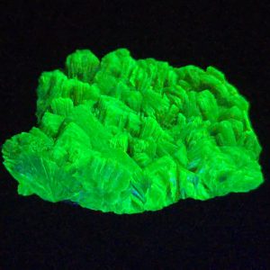 Autunite Crystal - Fluorescent Uranium Ore, 11 Grams