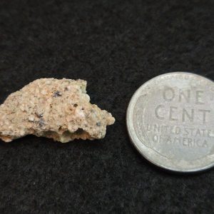 Trinitite (Atomic Bomb Glass), 970 Milligrams - Trinity Site, New Mexico, July 16, 1945