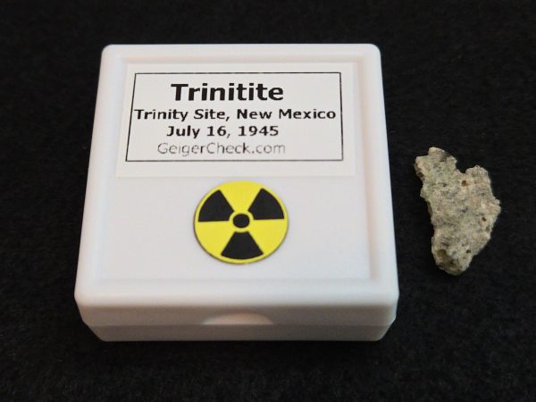 Trinitite (Atomic Bomb Glass), 970 Milligrams - Trinity Site, New Mexico, July 16, 1945 - Image 5