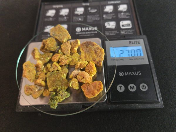 25 Grams of Autunite Fragments in a Lead Container, Bulk Uranium Ore - Image 4