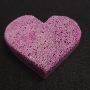 Honeycomb Ruby - Fluorescent Synthetic Ruby, 212 Grams