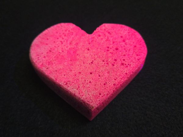 Honeycomb Ruby - Fluorescent Synthetic Ruby, 212 Grams - Image 4