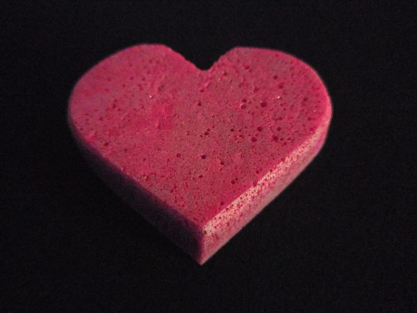 Honeycomb Ruby - Fluorescent Synthetic Ruby, 212 Grams - Image 2