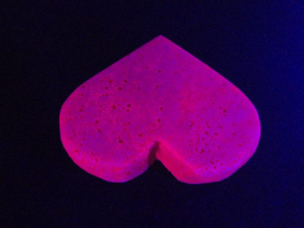 Honeycomb Ruby - Fluorescent Synthetic Ruby, 212 Grams - Image 5