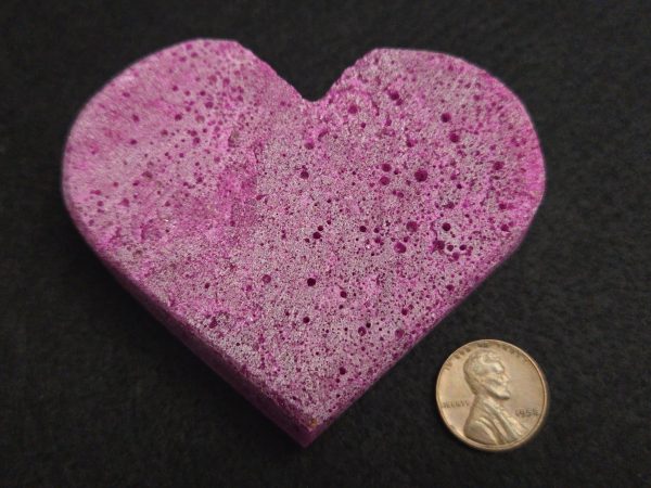 Honeycomb Ruby - Fluorescent Synthetic Ruby, 212 Grams - Image 7