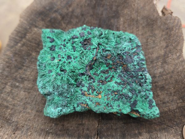 Firbous Malachite and Heteroginite - Kolwezi mining district, Lualaba, DR Congo