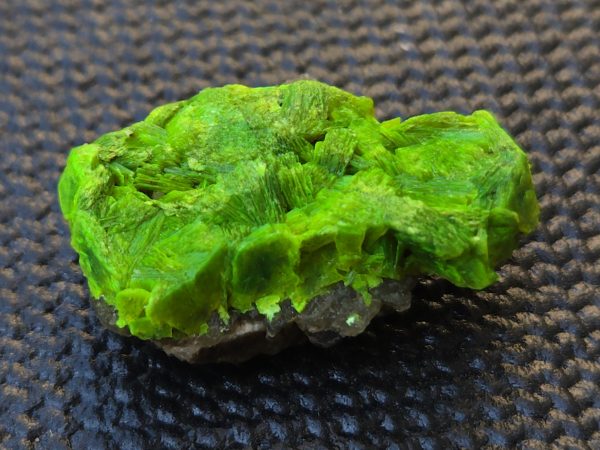 Autunite on Matrix  ~ Fluorescent Uranium Ore - Image 4