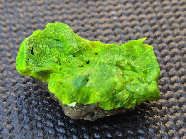 Autunite on Matrix ~ Fluorescent Uranium Ore